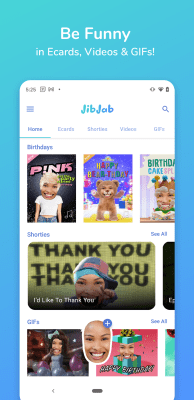 Screenshot of the application JibJab - #2