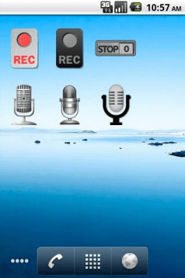 Screenshot of the application Fast recording - #5