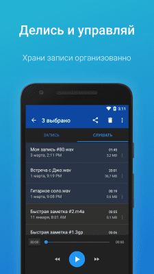 Screenshot of the application Digipom Simple Dictaphone - #4