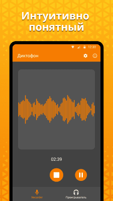 Screenshot of the application Simple Mobile Tools Simple Voice Recorder - #1