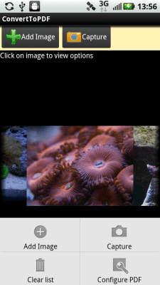 Screenshot of the application Convert To PDF Lite Version - #4