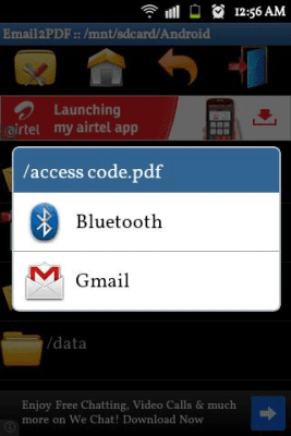 Screenshot of the application Email to PDF Converter - #6