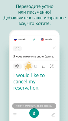 Screenshot of the application Talking Translator - #4