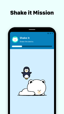 Screenshot of the application Shake-it Alarm - #6
