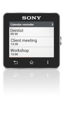 Screenshot of the application Calendar reminder - Smart - #5