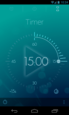 Screenshot of the application Timely - Alarm clock - #3