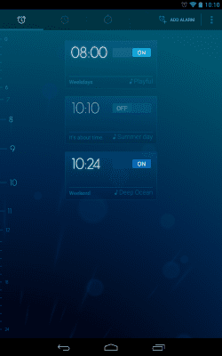 Screenshot of the application Timely - Alarm clock - #10