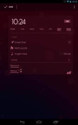 Screenshot of the application Timely - Alarm clock - #13