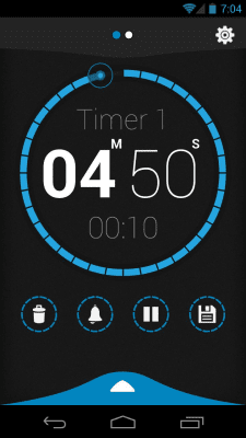 Screenshot of the application Beautiful Timer - #1