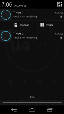 Screenshot of the application Beautiful Timer - #4