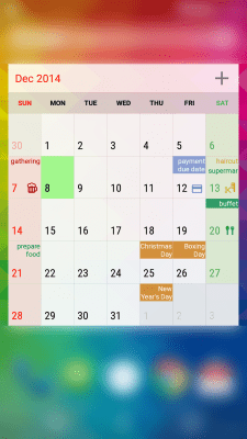 Screenshot of the application Calendar N - #1