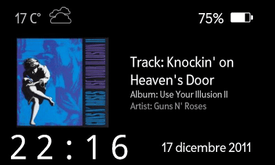 Screenshot of the application ClockSaver - #3