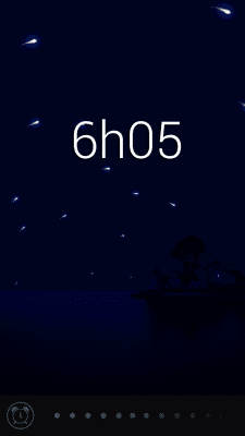 Screenshot of the application Glimmer (luminous alarm clock) - #5