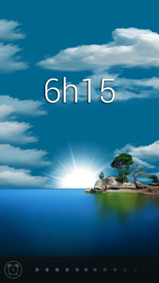 Screenshot of the application Glimmer (luminous alarm clock) - #6