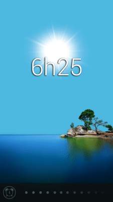 Screenshot of the application Glimmer (luminous alarm clock) - #7