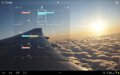 Screenshot of the application SolCalendar - Calendar / To do - #8