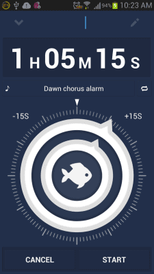 Screenshot of the application Wonder Timer - #4