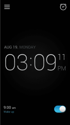 Screenshot of the application MacroPinch Alarm Clock - #2