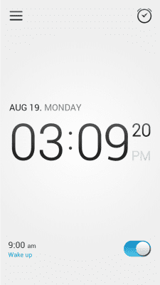Screenshot of the application MacroPinch Alarm Clock - #4