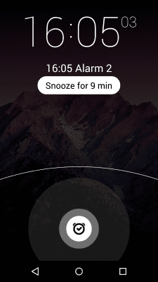 Screenshot of the application MacroPinch Alarm Clock - #8