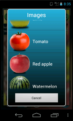 Screenshot of the application Kitchen timer - #4