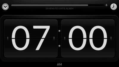 Screenshot of the application doubleTwist Alarm Clock Trial - #6