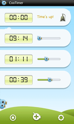 Screenshot of the application CooTimer - #1