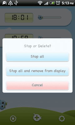Screenshot of the application CooTimer - #4