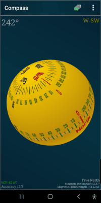 Screenshot of the application Sun & Moon Calendar - #5