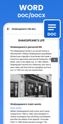 Screenshot of the application All Document Reader - One Read - #3