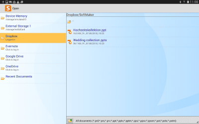 Screenshot of the application FREE Office: Presentations - #4