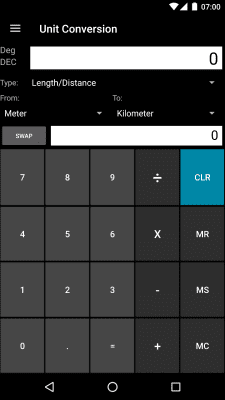 Screenshot of the application All-in-1-Calc Free - #5
