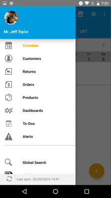 Screenshot of the application SAP Retail Execution - #4