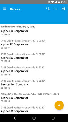 Screenshot of the application SAP Retail Execution - #5