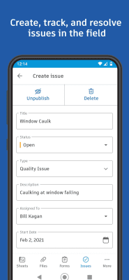Screenshot of the application PlanGrid – for Construction - #2