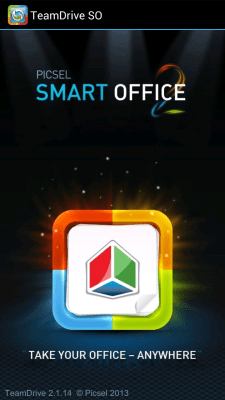 Screenshot of the application TeamDrive SecureOffice - #6