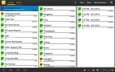 Screenshot of the application SAP User Experience Monitor - #6