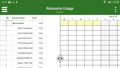 Screenshot of the application gProjectViewer - #8