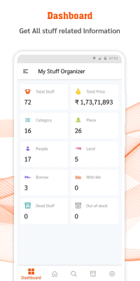 Screenshot of the application My Stuff Organizer - #5