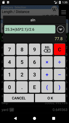 Screenshot of the application ConvertPad - #3
