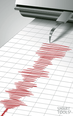 Screenshot of the application Vibrometer - #7