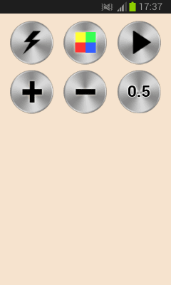 Screenshot of the application disco lights free - #3