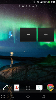 Screenshot of the application Adjustable Torch [ROOT] - #3