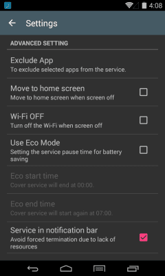 Screenshot of the application EveryCover(Smart Flip Cover) - #3