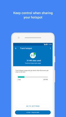 Screenshot of the application Datally: data saving app by Google - #6