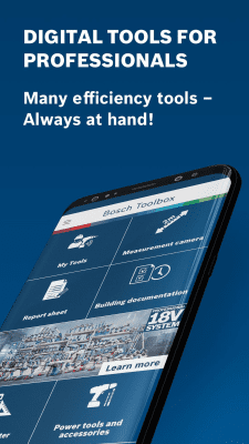 Screenshot of the application Bosch Toolbox - #1