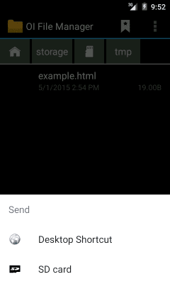 Screenshot of the application Open in Browser - #4