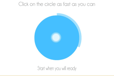 Screenshot of the application Click Meter - Tap Meter - #5