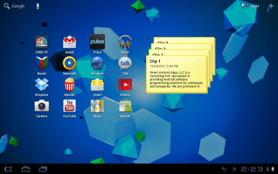 Screenshot of the application ClipIT - Clipboard Manager - #4
