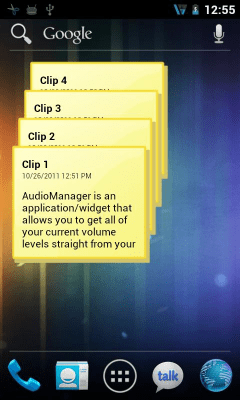 Screenshot of the application ClipIT - Clipboard Manager - #8